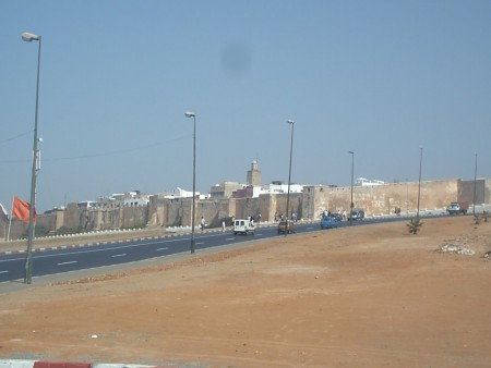 Rabat - Vue de la Ville fortifiée
